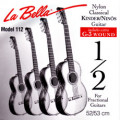 Children's- Classical Guitar Strings Set 1/2 - LA BELLA 112 - normal Tension