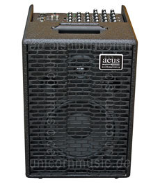 Large view Acoustic Amplifier - ACUS ONE 8 Black M2 - 4x channel (3x Instrumental / independently contrallable)