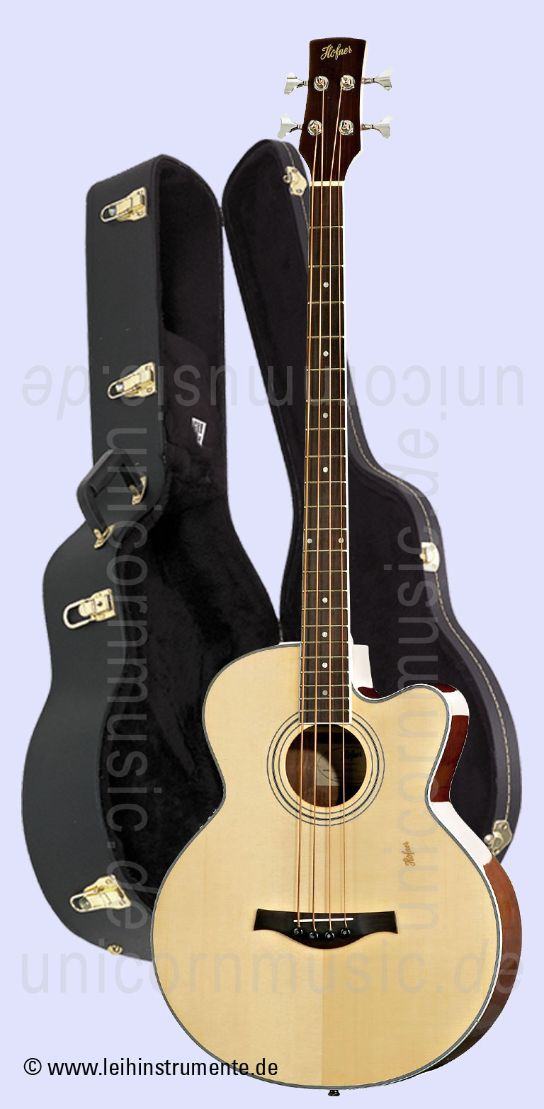 to article description / price Acoustic Bass HOEFNER HA-B03E - B Band - solid top