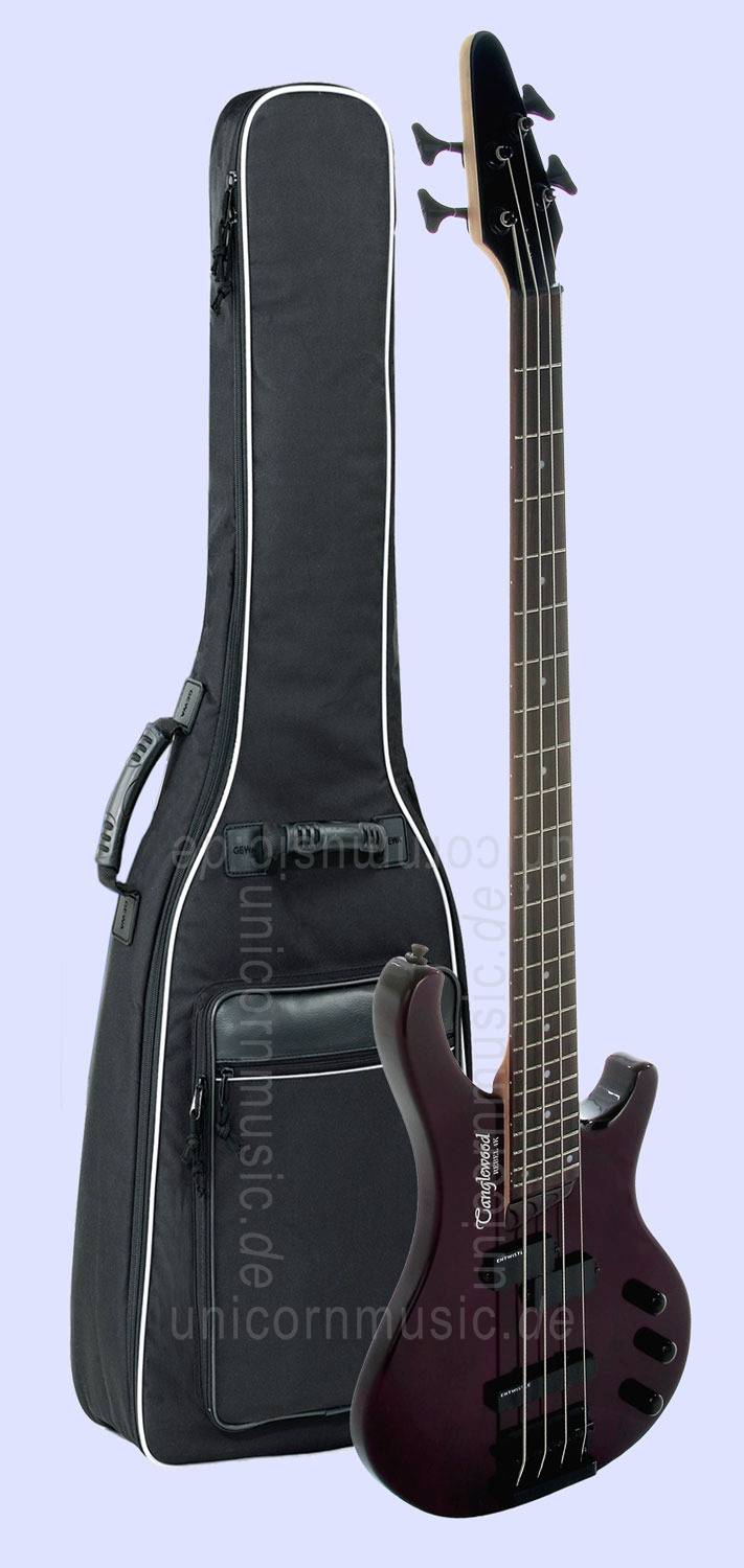 to article description / price Electric Bass  TANGLEWOOD REBEL 4 BK - see thru black