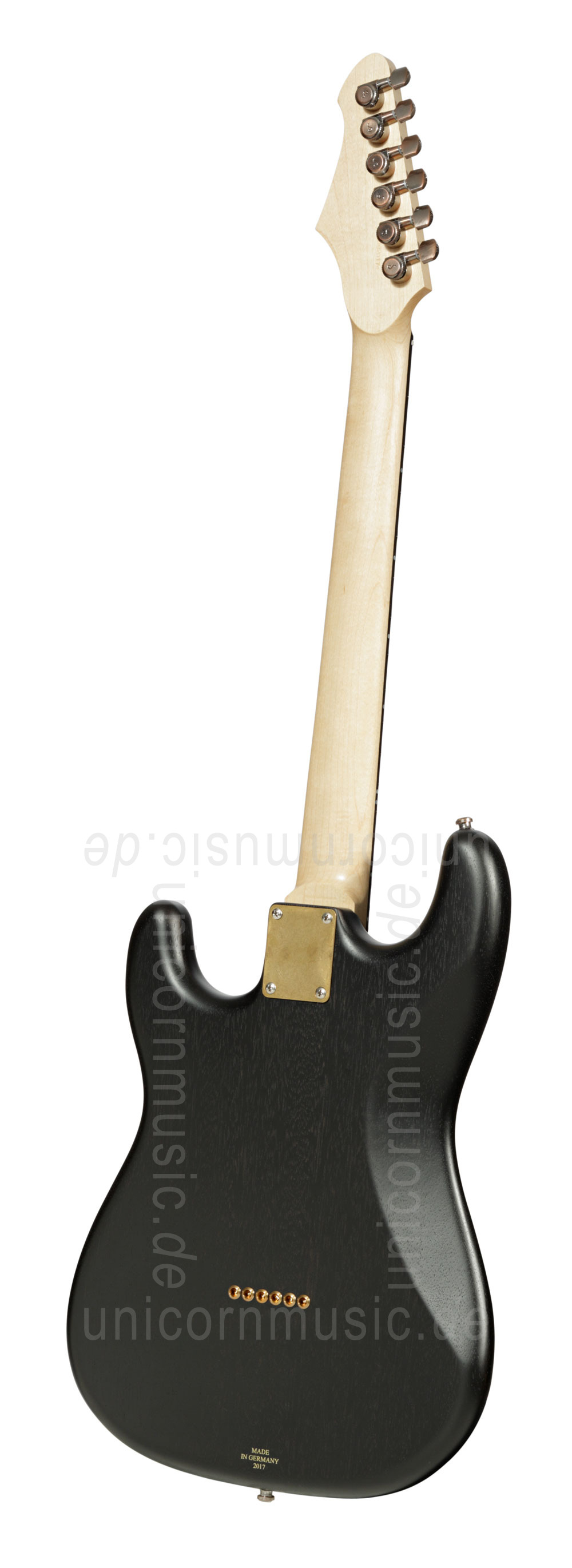 to article description / price Electric Guitar BERSTECHER Vintage 2018 - Black / Floral Red + hard case - made in Germany