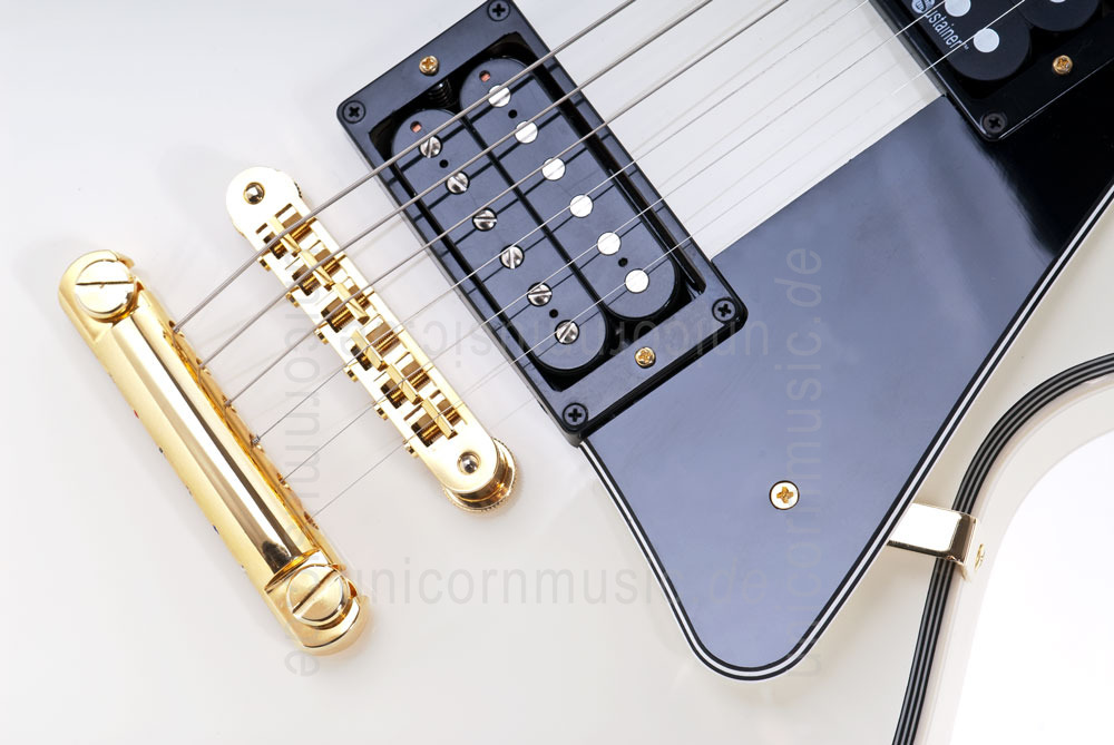 to article description / price Electric Guitar BURNY RLC 95S SW Snow White + Sustainer