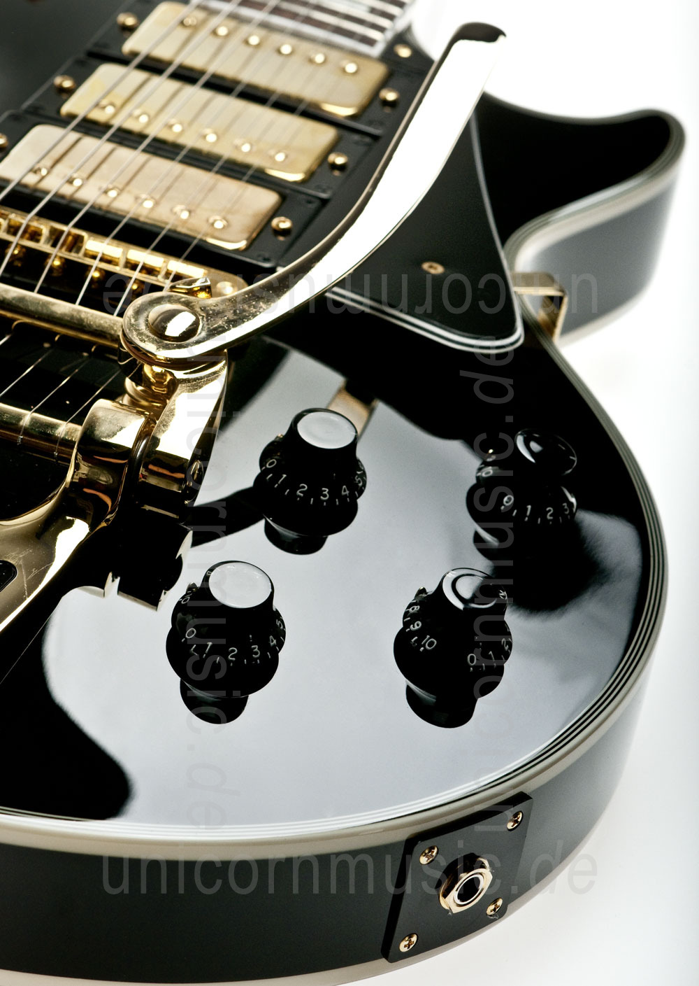 to article description / price Electric Guitar BURNY RLC 85 BLK BLACK