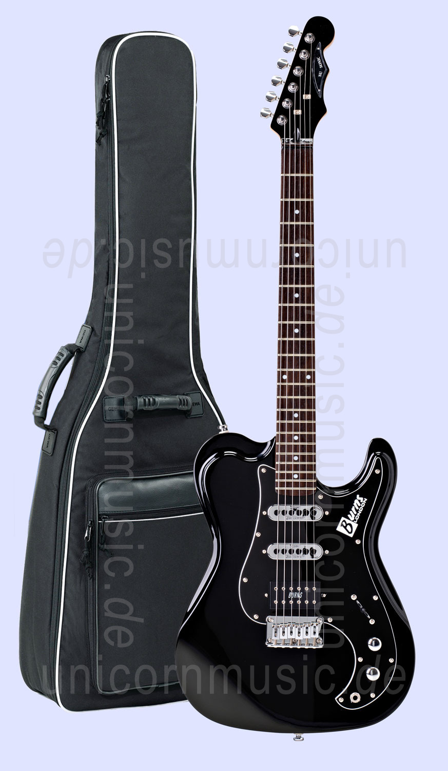 to article description / price Electric Guitar BURNS NU-SONIC - black