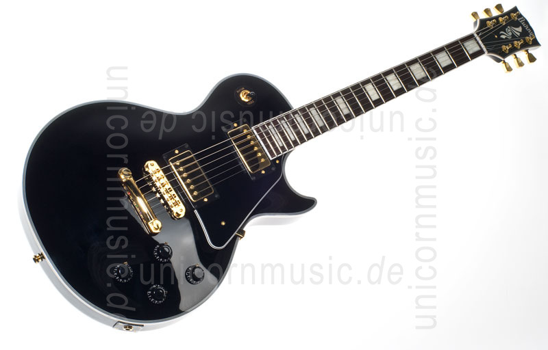 to article description / price Electric Guitar BURNY RLC 60 BLK BLACK
