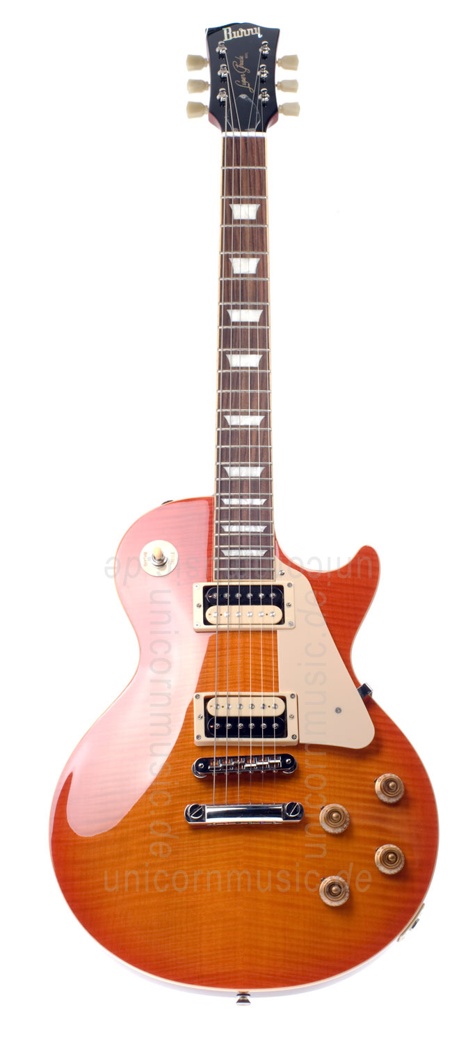 to article description / price Electric Guitar BURNY RLG 55Z HSB HONEY BURST