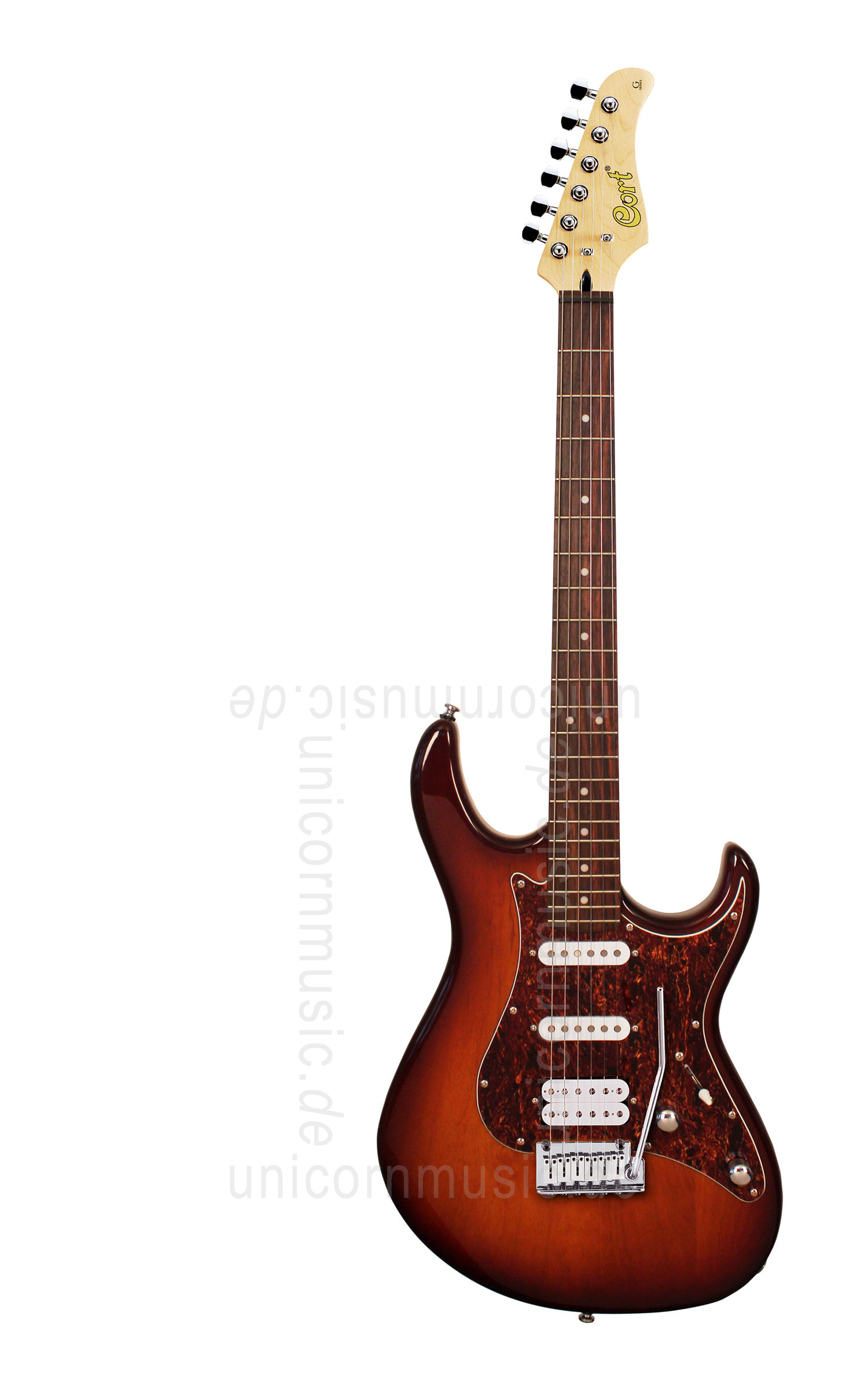 to article description / price Electric Guitar CORT G260 DX Swamp Ash - Tobacco Burst