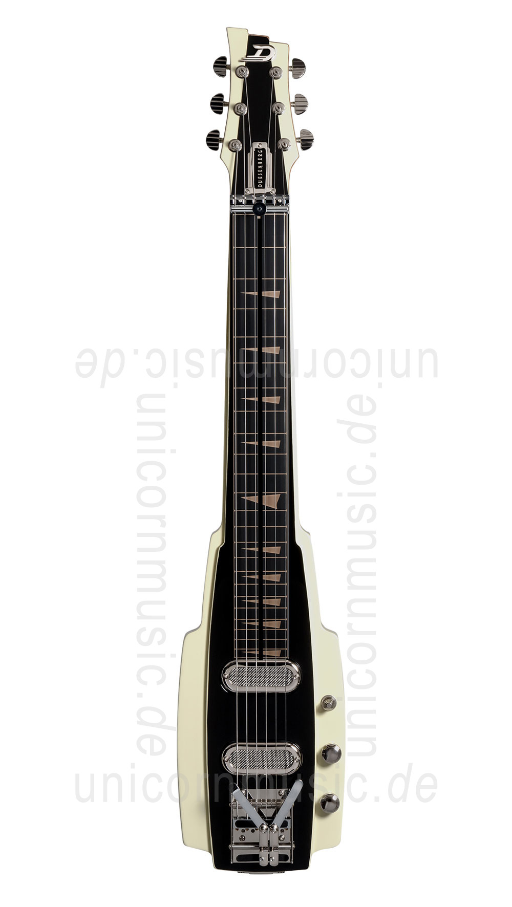 to article description / price Electric Guitar DUESENBERG ALAMO LAPSTEEL - Ivory + Custom Line Case