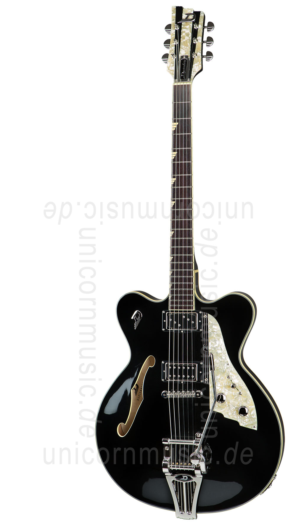 to article description / price Electric Guitar DUESENBERG FULLERTON ELITE - Black + Custom Line Case