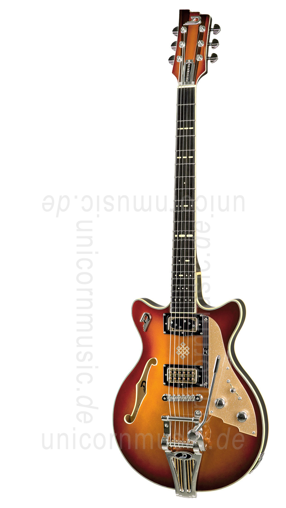 to article description / price Electric Guitar DUESENBERG ALLIANCE SERIES JOE WALSH - Gold Burst + Custom Line Case