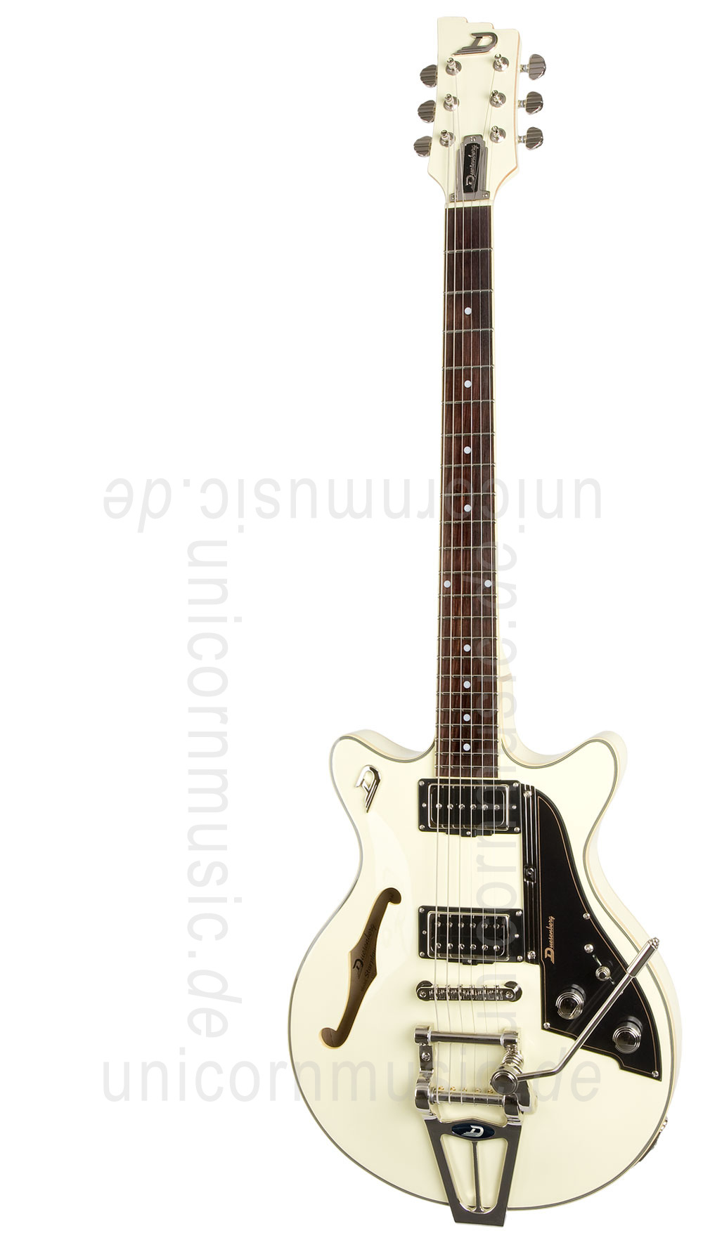 to article description / price Electric Guitar DUESENBERG STARPLAYER TV FULLERTON - Vintage White All Over + Custom Line Case