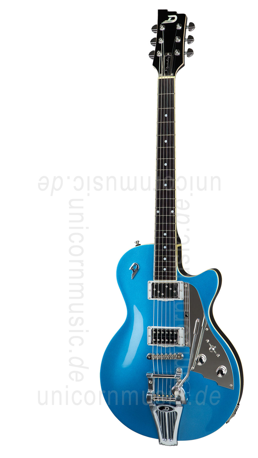 to article description / price Electric Guitar DUESENBERG STARPLAYER TV NF (No F-Hole) STREAMLINE - Catalina Blue + Custom Line Case