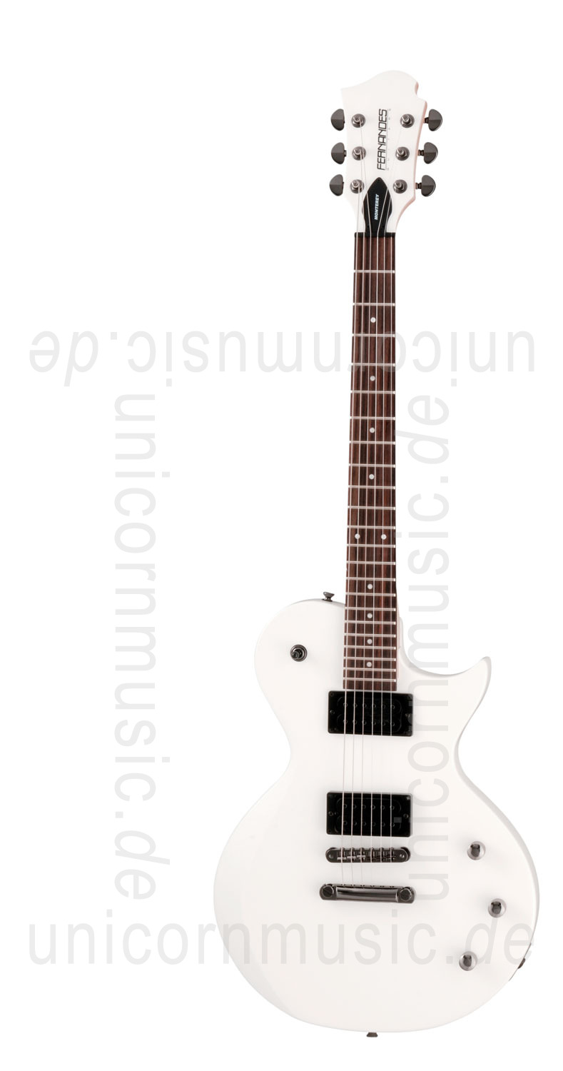 to article description / price Electric Guitar FERNANDES MONTEREY X - Snow White