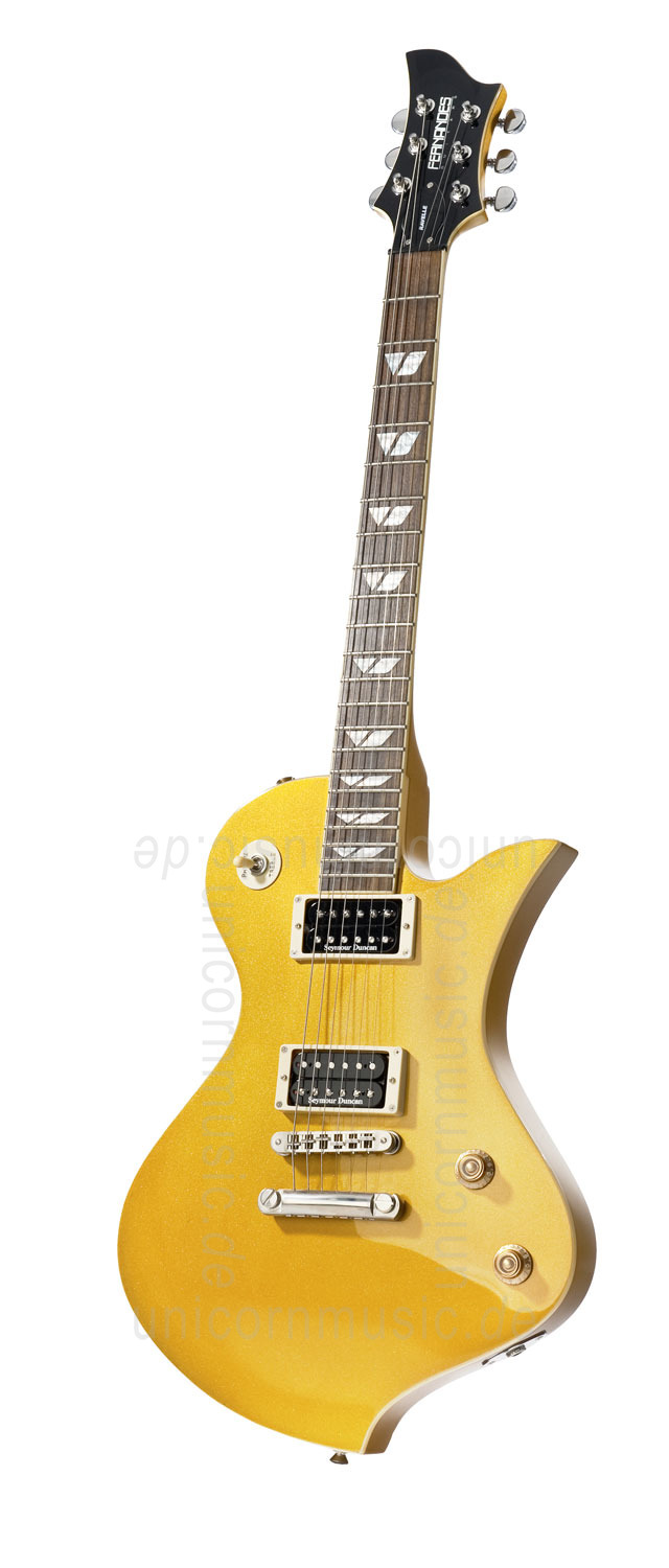 to article description / price Electric Guitar FERNANDES RAVELLE DELUXE - Gold Top + Case