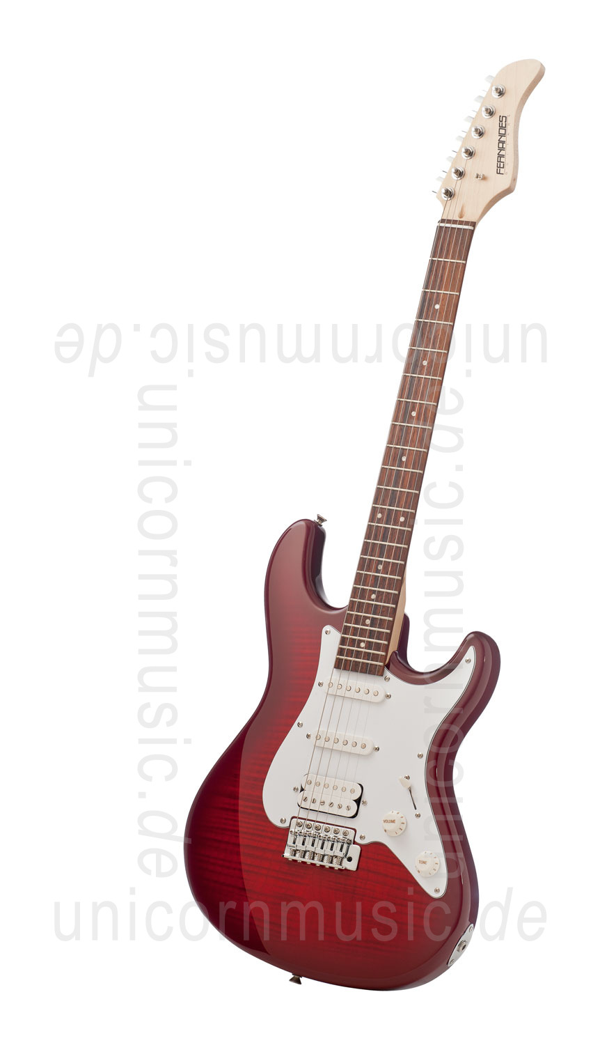 to article description / price Electric Guitar FERNANDES RETROROCKET X - SSH Version - Lava Flame