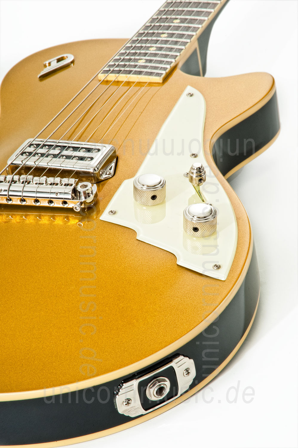 to article description / price Electric Guitar DUESENBERG 52er - Gold Top + Custom Line Case