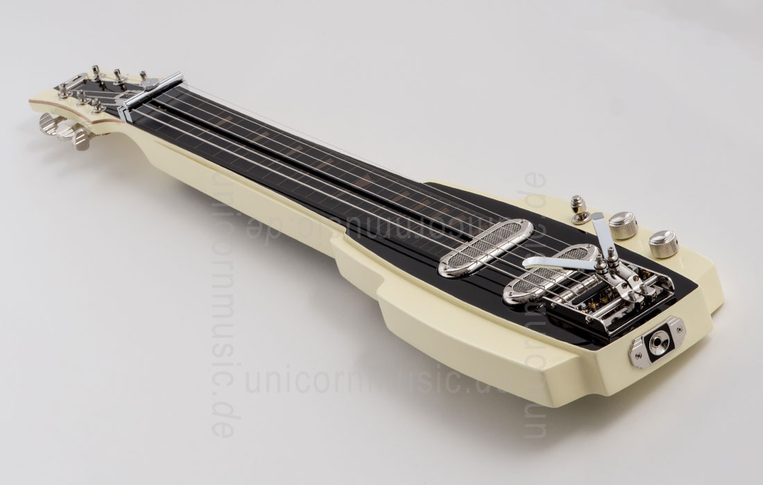 to article description / price Electric Guitar DUESENBERG ALAMO LAPSTEEL - Ivory + Custom Line Case
