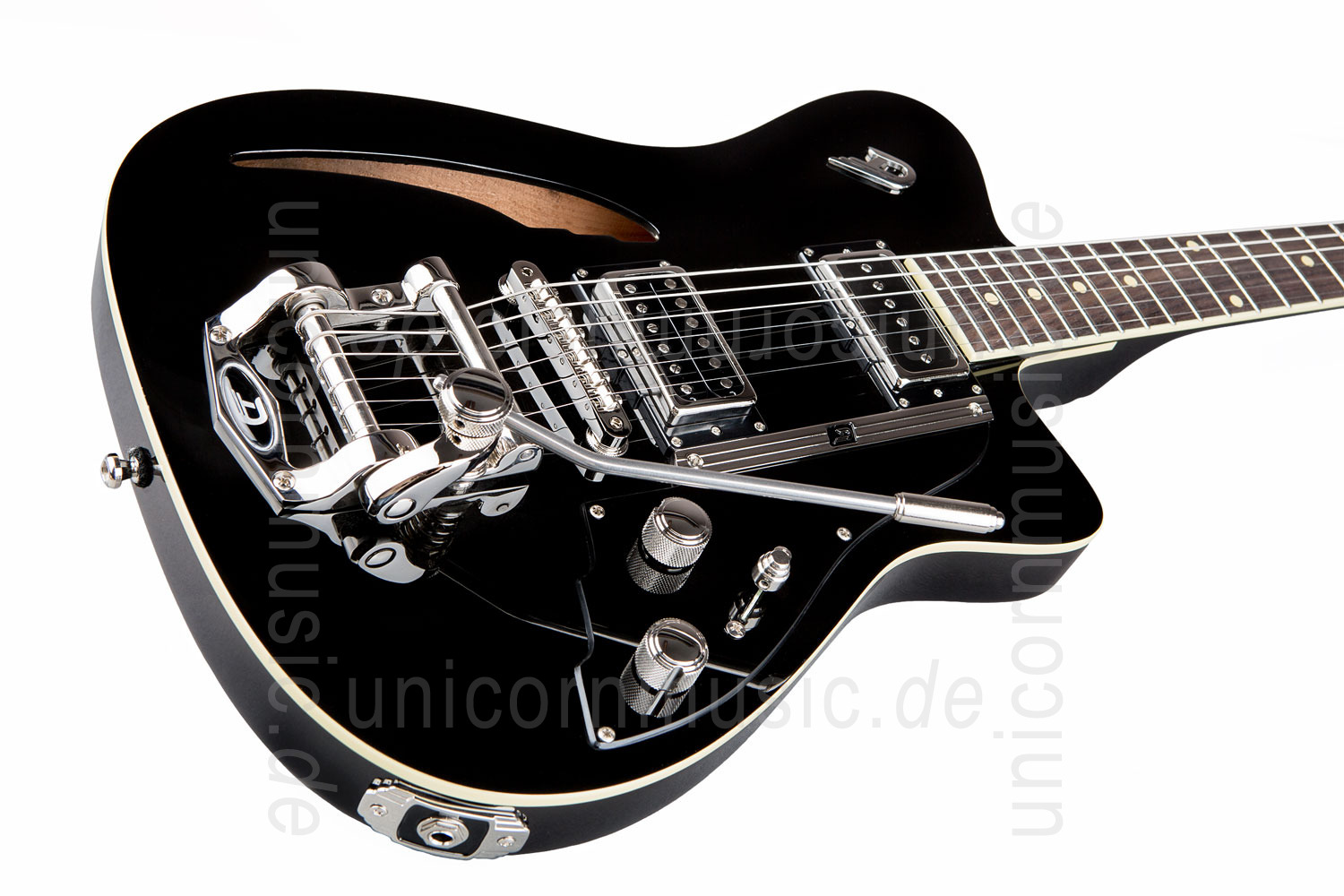 to article description / price Electric Guitar DUESENBERG CARIBOU - Black - Tremolo 