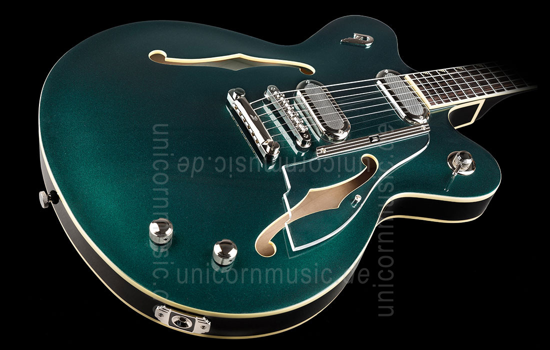 to article description / price Electric Guitar DUESENBERG GRAN MAJESTO - Catalina Green + Custom Line Case