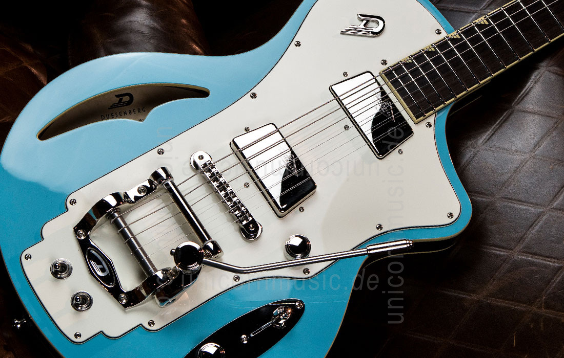 to article description / price Electric Guitar DUESENBERG JULIA - NARVIK BLUE + custom line case