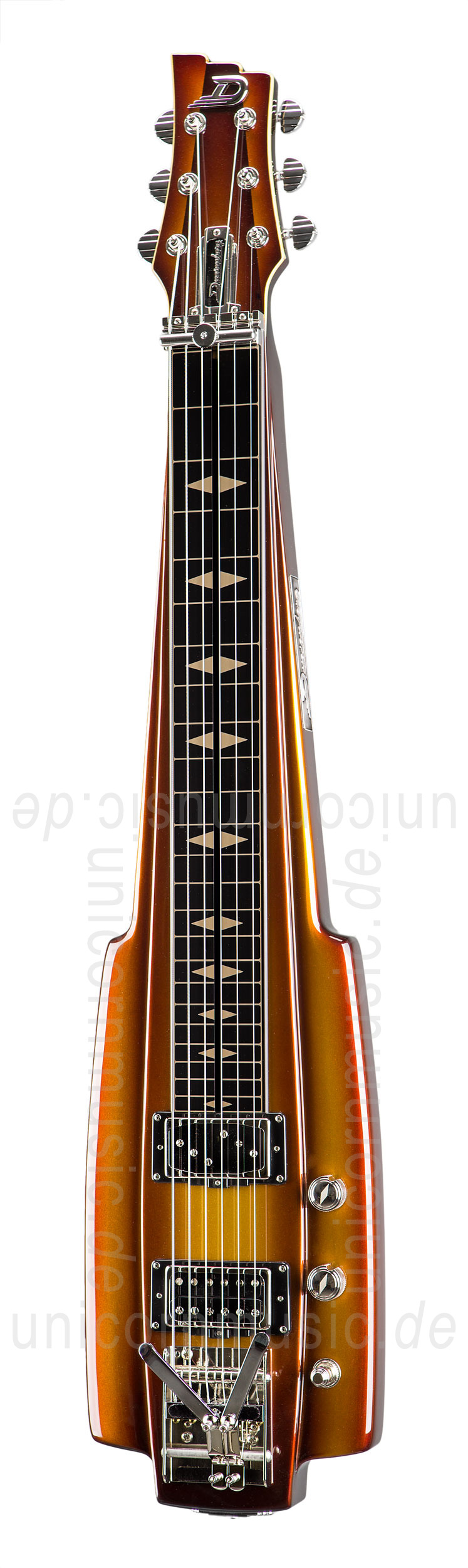 to article description / price Electric Guitar DUESENBERG FAIRYTALE LAPSTEEL - Gold Burst + Custom Line Case