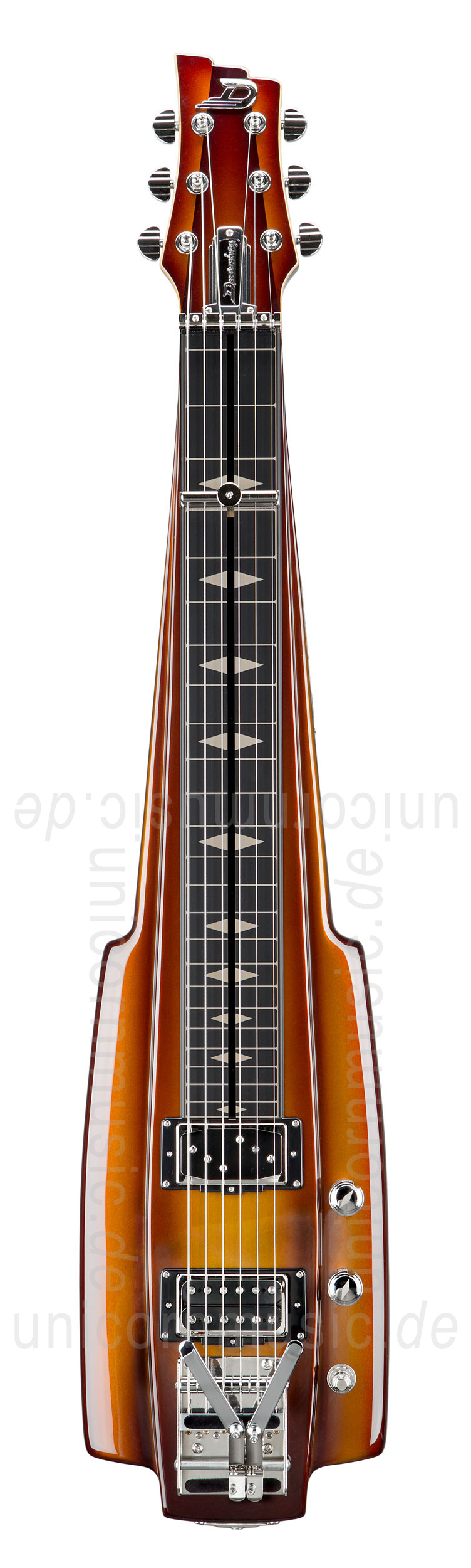 to article description / price Electric Guitar DUESENBERG FAIRYTALE LAPSTEEL - Gold Burst + Custom Line Case