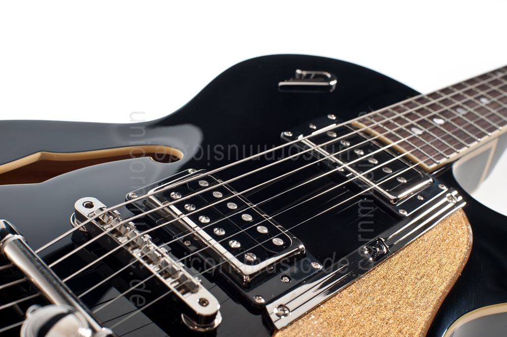 to article description / price Electric Guitar DUESENBERG STARPLAYER TV - BLACK - left hand + Custom Line Case