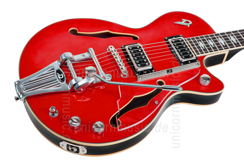 to article description / price Electric Guitar DUESENBERG STARPLAYER TV DELUXE - Crimson Red + Custom Line Case