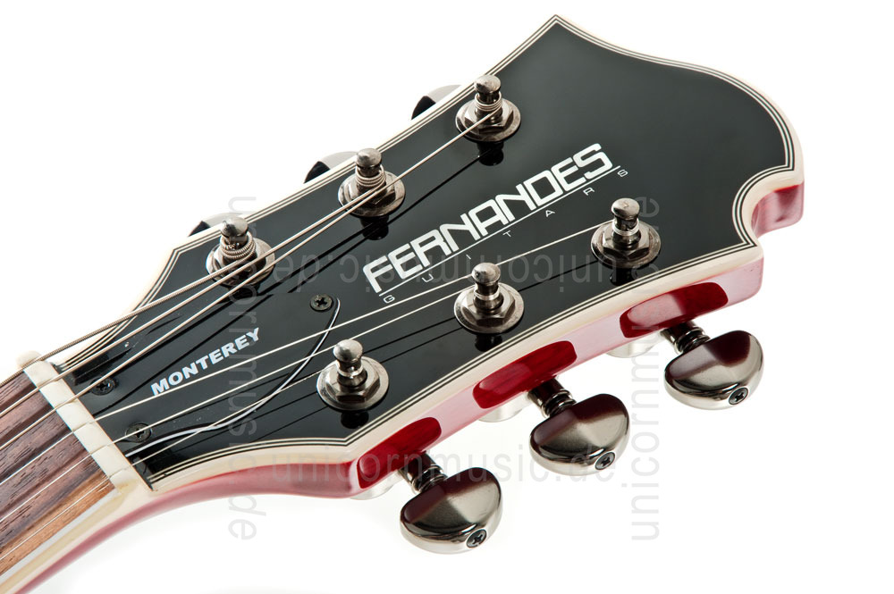 to article description / price Electric Guitar FERNANDES MONTEREY ELITE - Honey Burst + Hardase