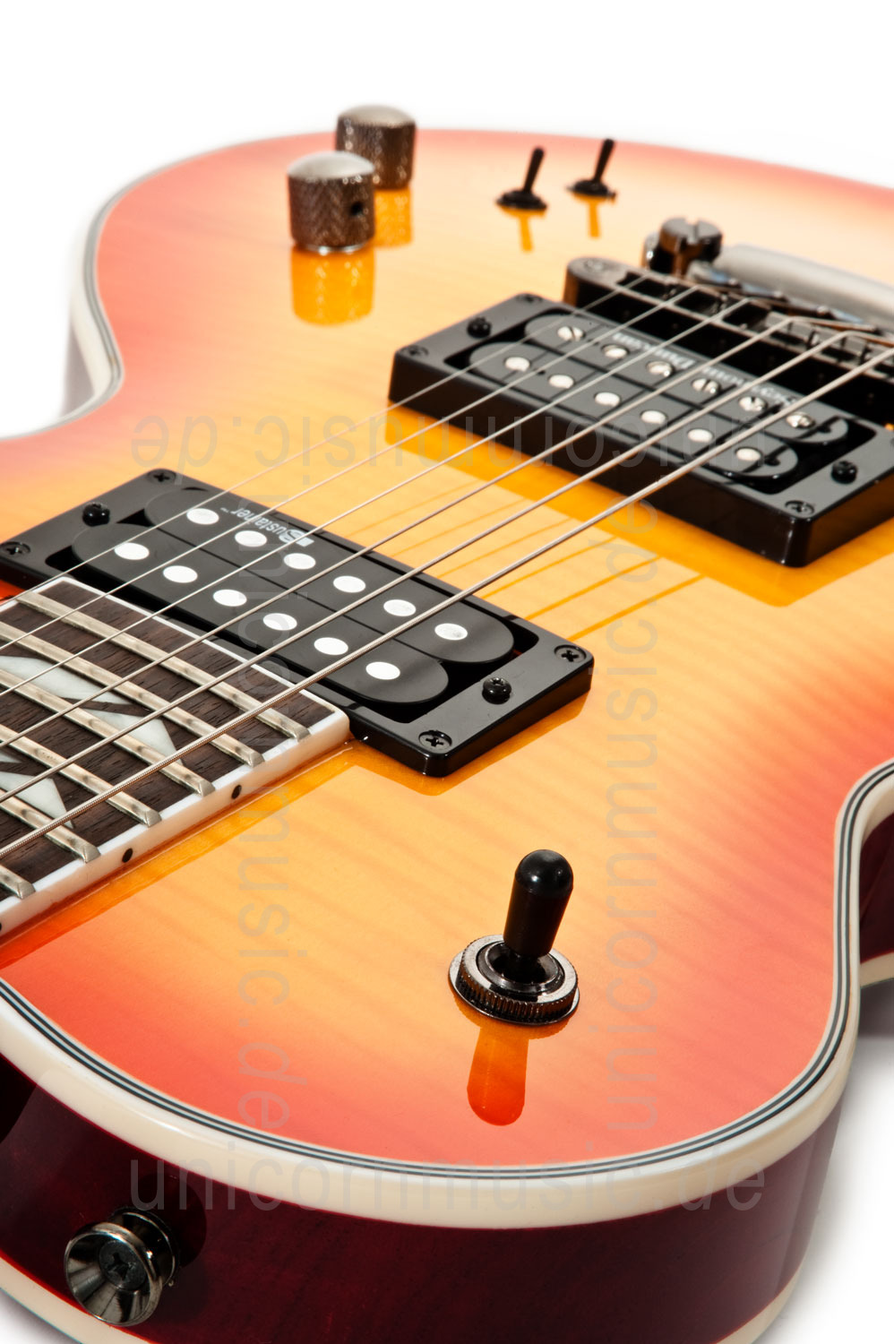 to article description / price Electric Guitar FERNANDES MONTEREY ELITE - Honey Burst + Hardase