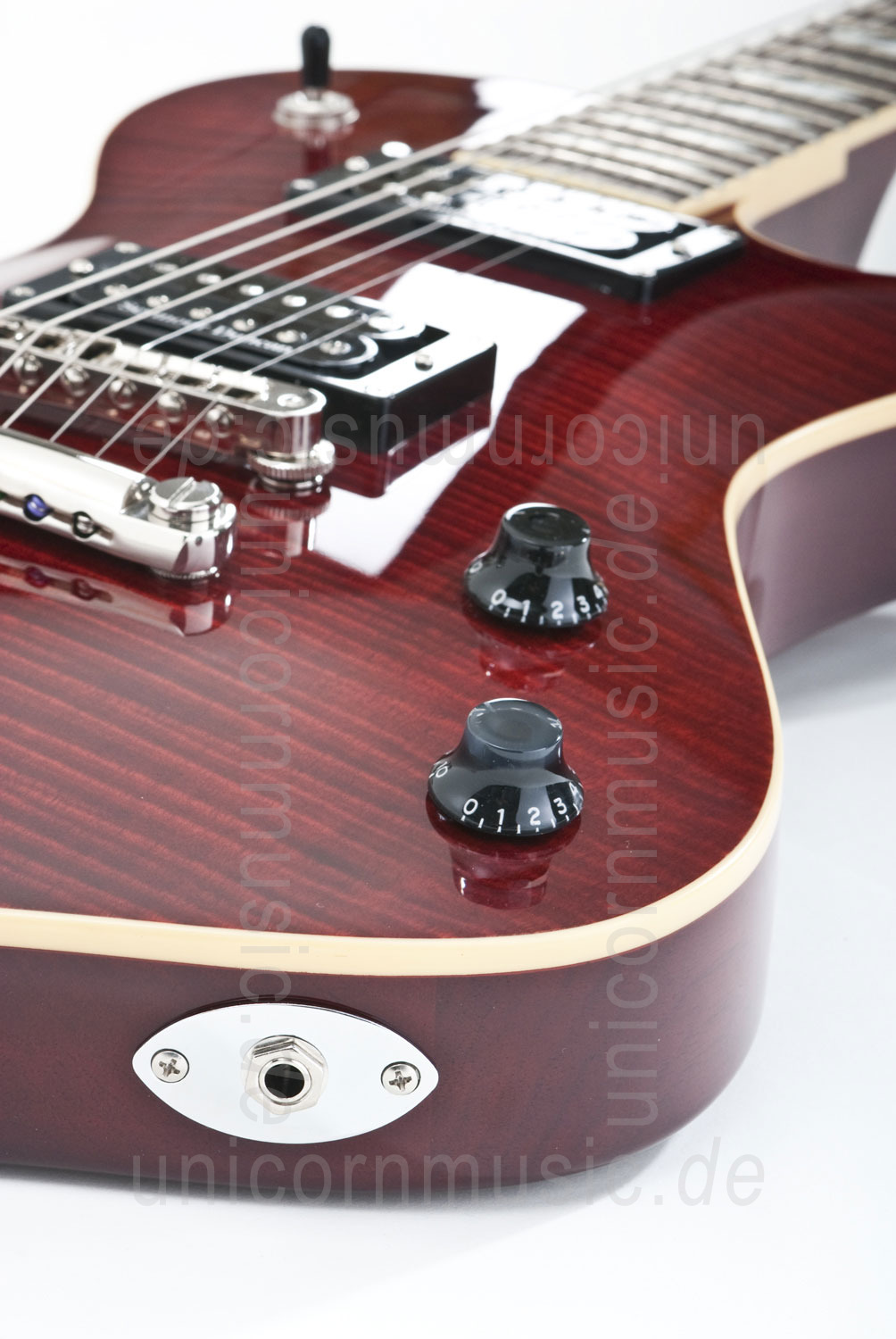 to article description / price Electric Guitar FERNANDES RAVELLE DELUXE - Wine Red + Case