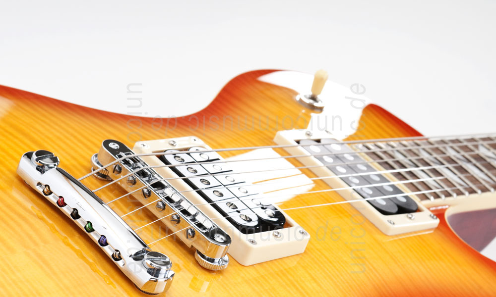 to article description / price Electric Guitar FERNANDES RAVELLE ELITE - Honeyburst - Sustainer + Case