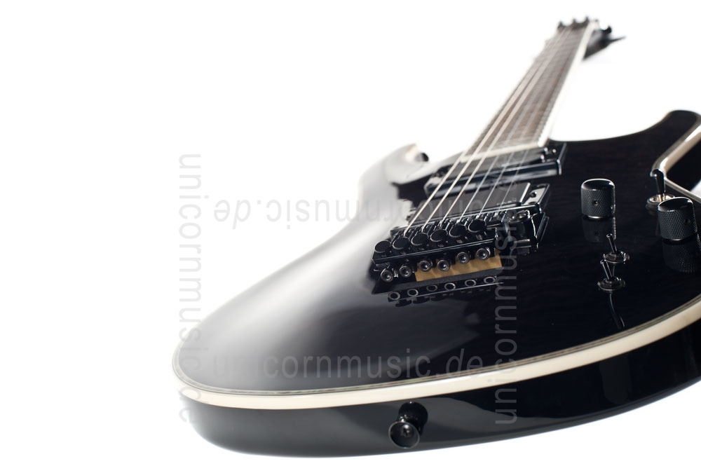to article description / price Electric Guitar FERNANDES REVOLVER ELITE - See Thru Black - Floyd Rose - Sustainer + Gigbag