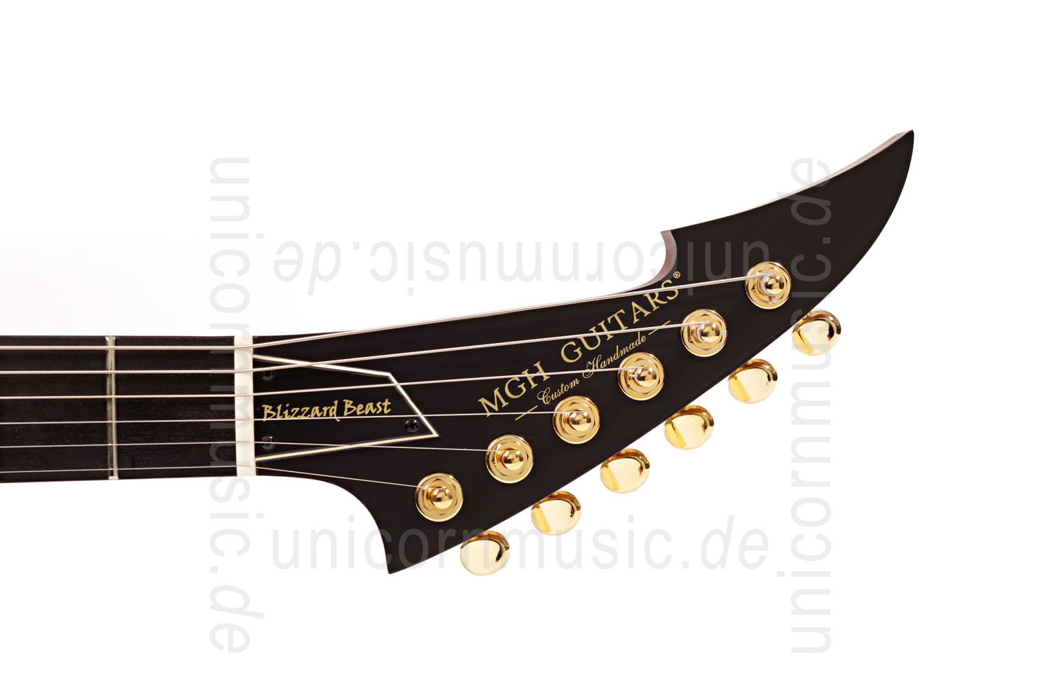 to article description / price Electric MGH GUITARS Blizzard Beast Premium Deluxe - black cherry burst  - made in Germany