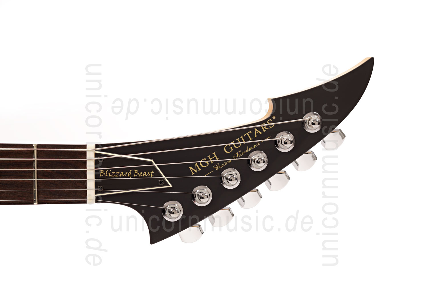 to article description / price Electric MGH GUITARS Blizzard Beast Standard Supreme - dark green + softcase - made in Germany
