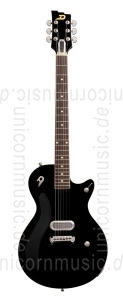 Large view Electric Guitar DUESENBERG The Senior - Black + Premium Line Case