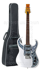 Large view Electric Guitar BURNS BISON 64 - shadows white