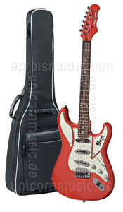 Large view Electric Guitar BURNS COBRA - guards red or other colours