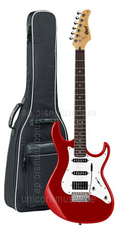Large view Electric Guitar CORT G220 - candy apple red