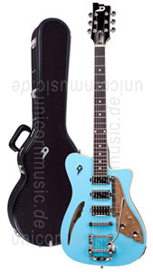 Large view Electric Guitar DUESENBERG CARIBOU (2014) - Narvik Blue - Tremolo