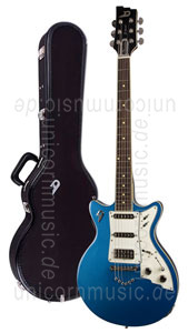 Large view Electric Guitar DUESENBERG D-CASTER Toaster - Lake Placid Blue 