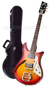 Large view Electric Guitar DUESENBERG DOUBLE CAT - FIREBURST