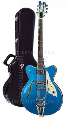 Large view Electric Guitar DUESENBERG FULLERTON ELITE - Catalina Blue + Custom Line Case