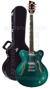 Large view Electric Guitar DUESENBERG GRAN MAJESTO - Catalina Green + Custom Line Case