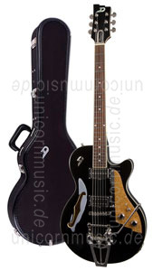 Large view Electric Guitar DUESENBERG STARPLAYER TV - BLACK + Custom Line Case