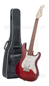 Large view Electric Guitar FERNANDES RETROROCKET X - SSH Version - Lava Flame
