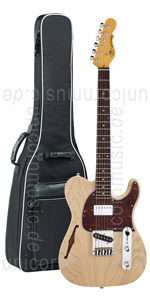 Large view Electric Guitar G&L Tribute Asat Classic Bluesboy Semi Hollow - Blonde