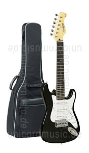 Large view Children's Electric Guitar 1/2 TANGLEWOOD TW EE12/S TBK - also as a travel guitar for adults