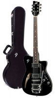 Electric Guitar DUESENBERG CARIBOU - Black - Tremolo 