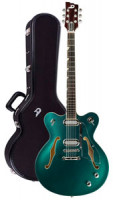 Electric Guitar DUESENBERG GRAN MAJESTO - Catalina Green + Custom Line Case